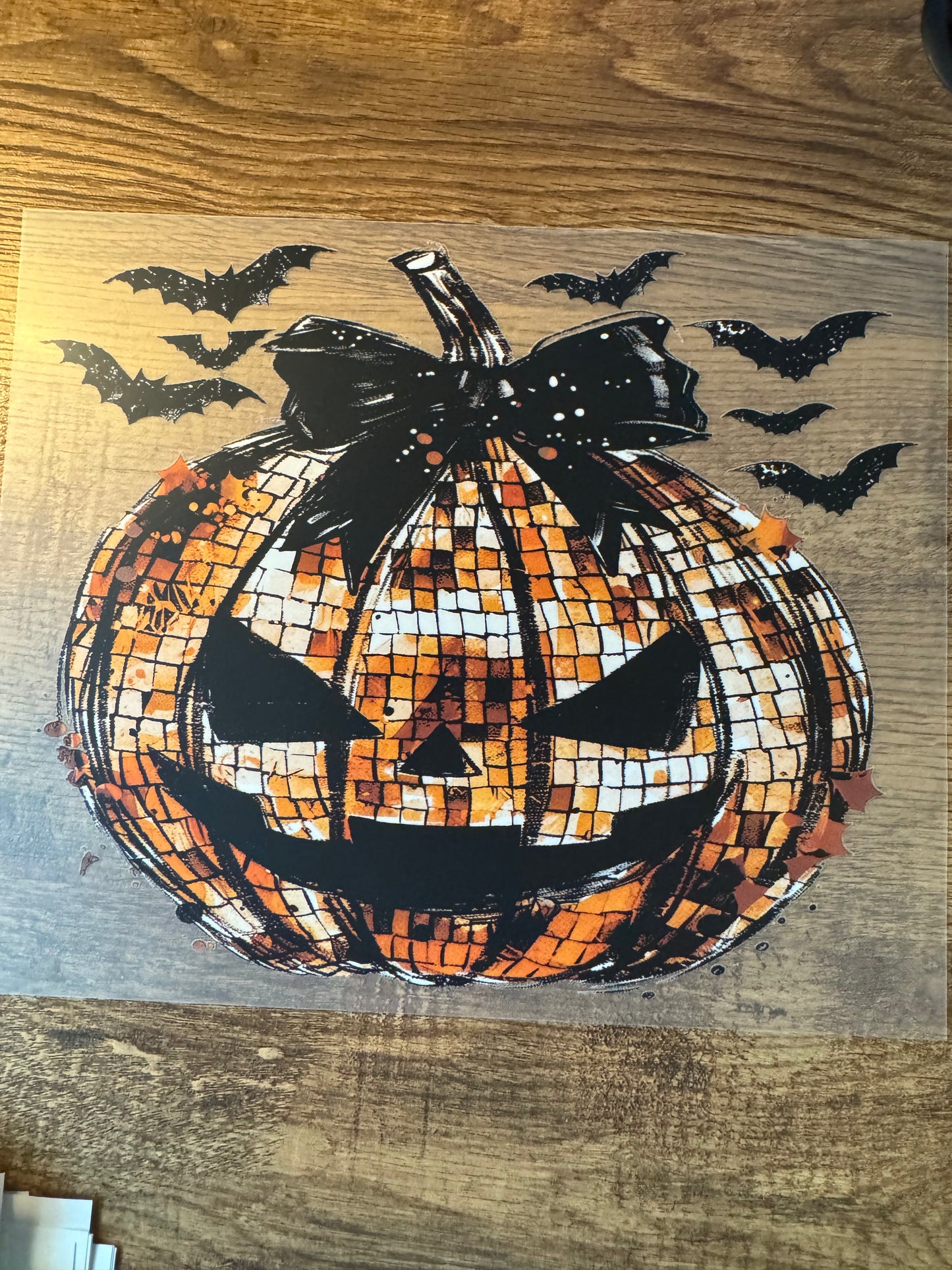 F36 Disco jack-o-lantern