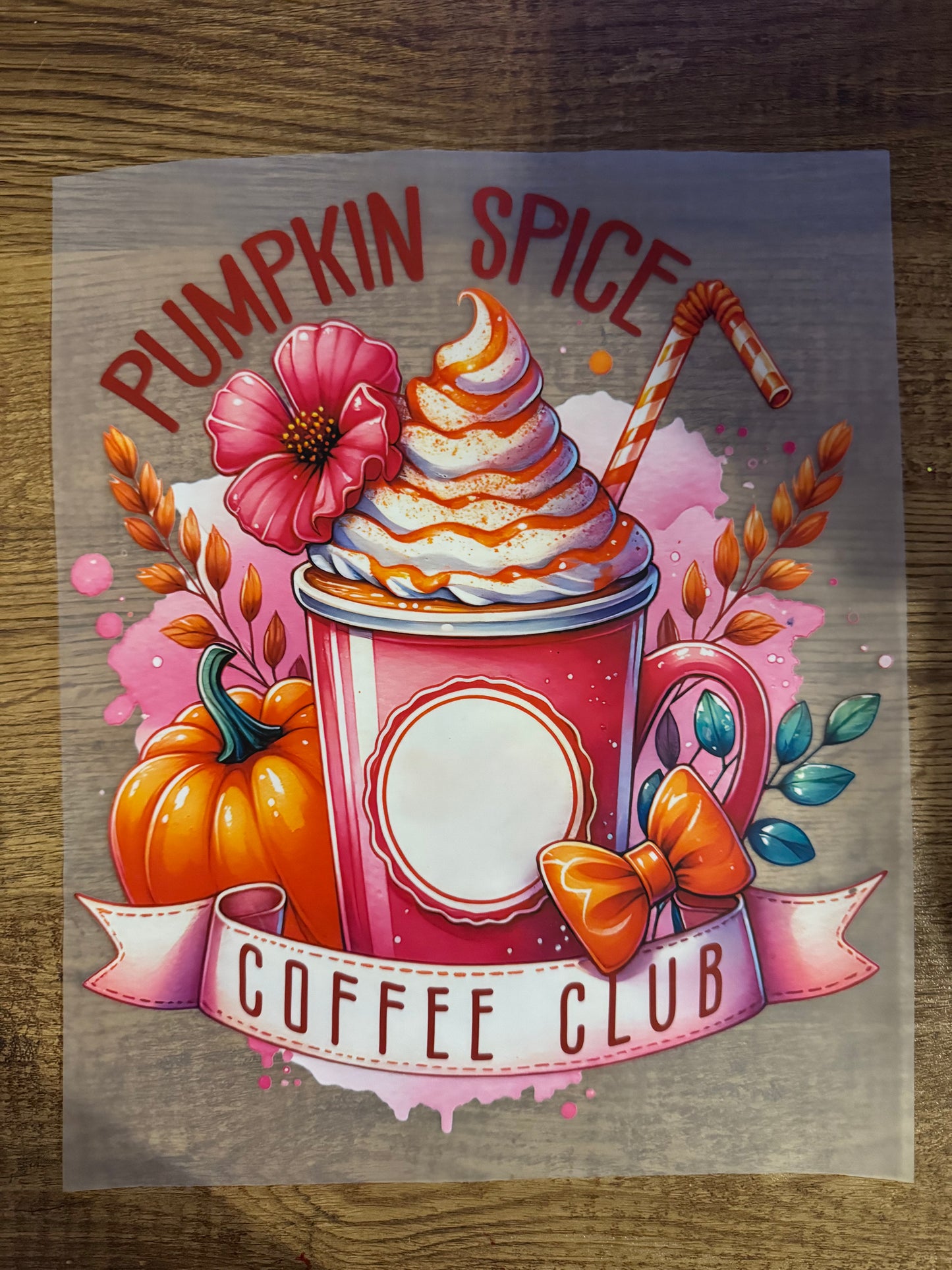 F123 Pumpkin spice club