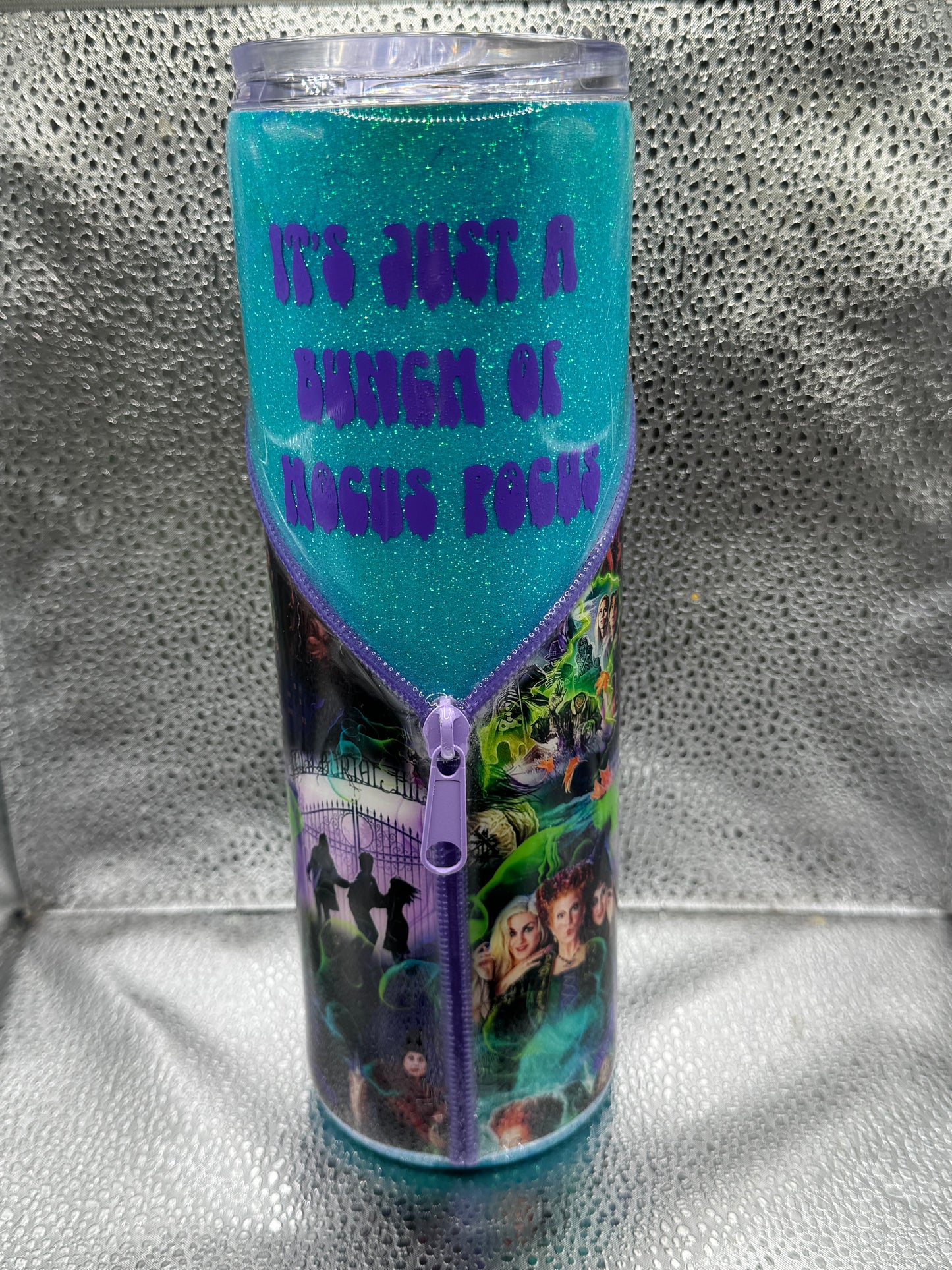 2- 30oz hocus zipper cup