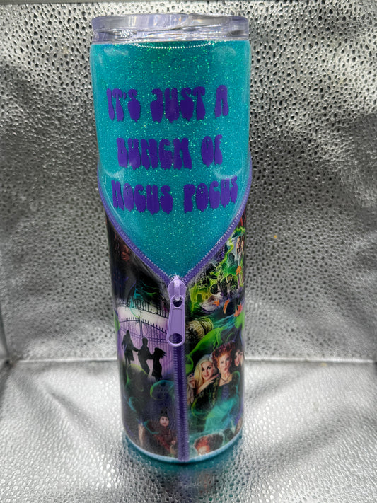 2- 30oz hocus zipper cup