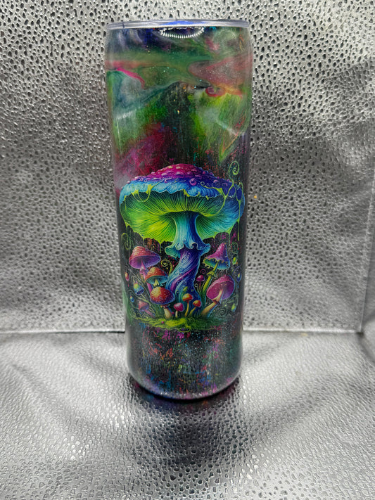 25- Neon mushroom