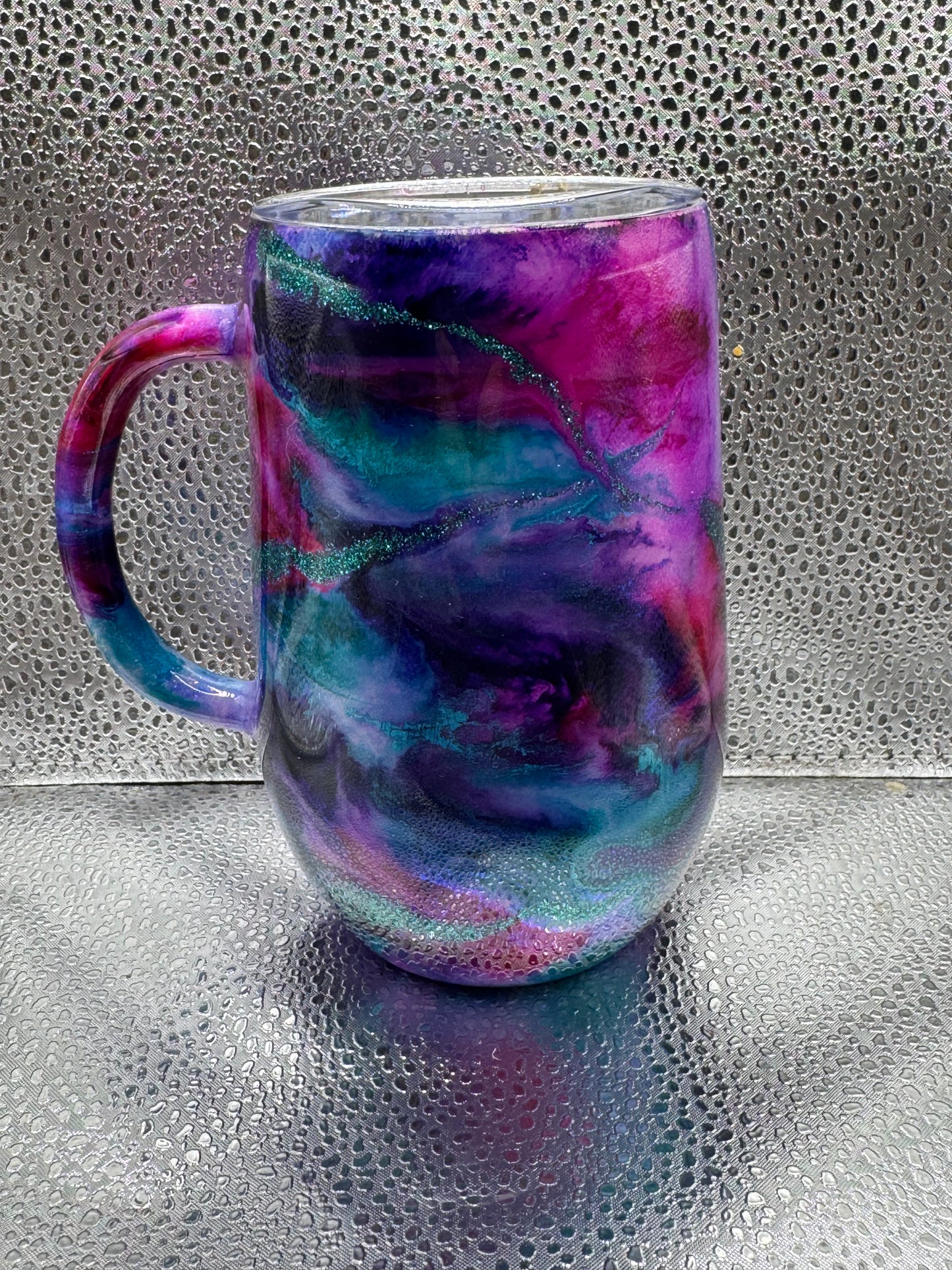 30- purple pink swirl