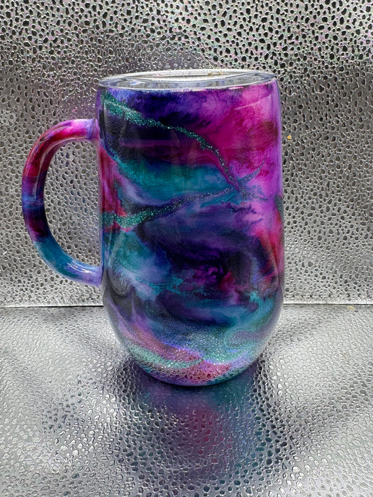 30- purple pink swirl