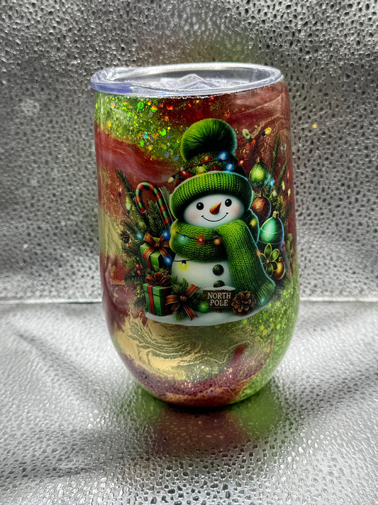 35- christmas snow man