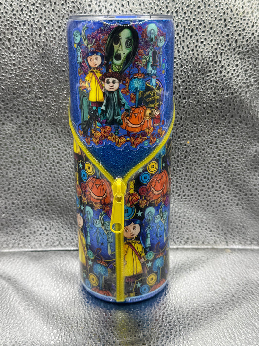 41- 20oz coraline zipper cup
