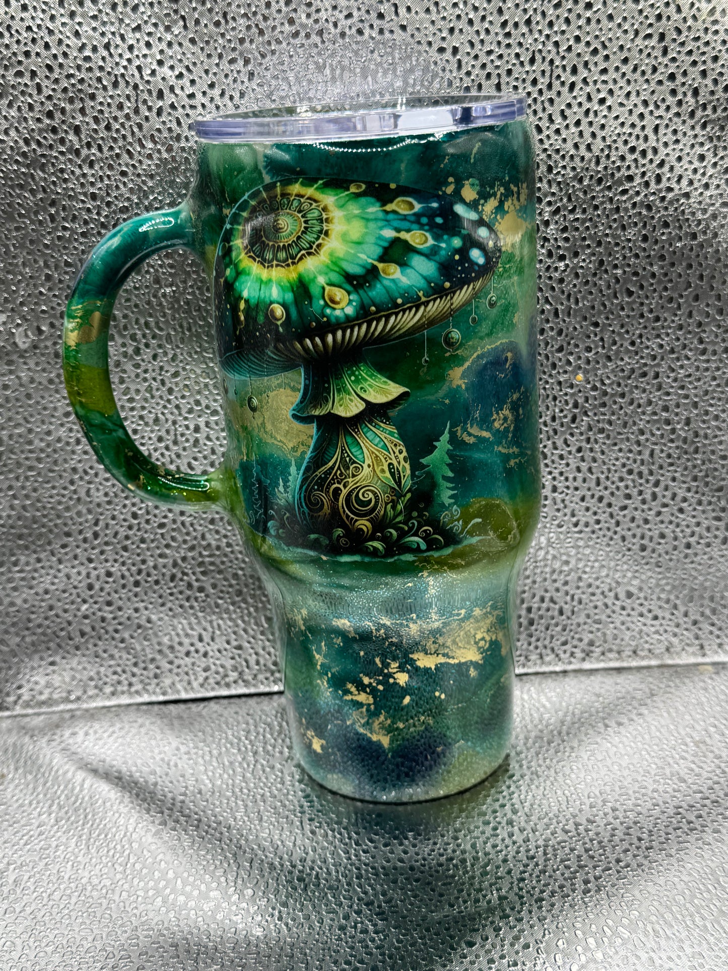 66- emerald mushroom
