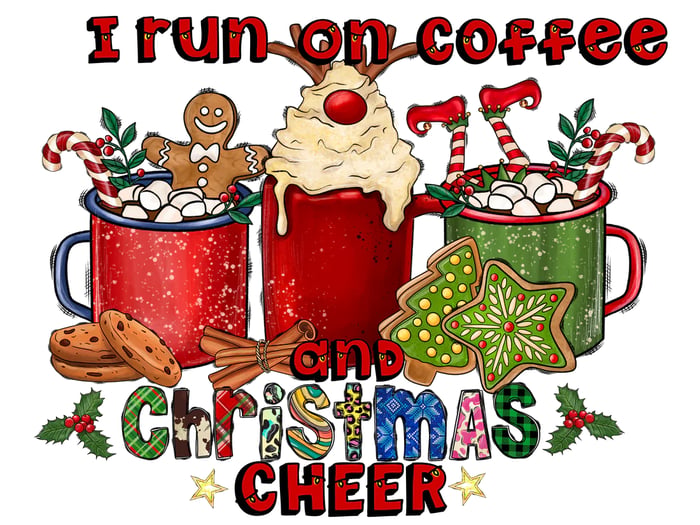 Coffee and christmas cheer