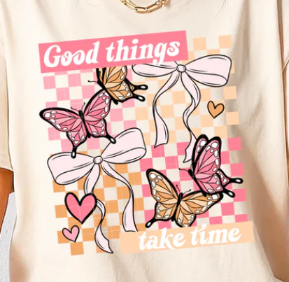 Good things take time *glitter*