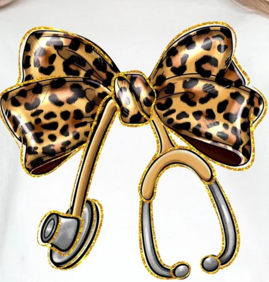 Stethoscope bow *glitter*