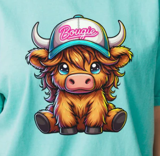 Bougie cow *glitter*