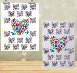 Heart flowers