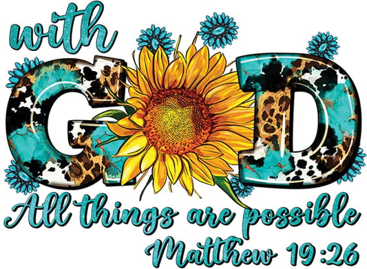 With god all things are possible