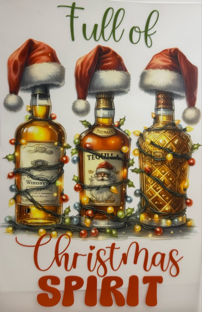 Full of christmas spirit