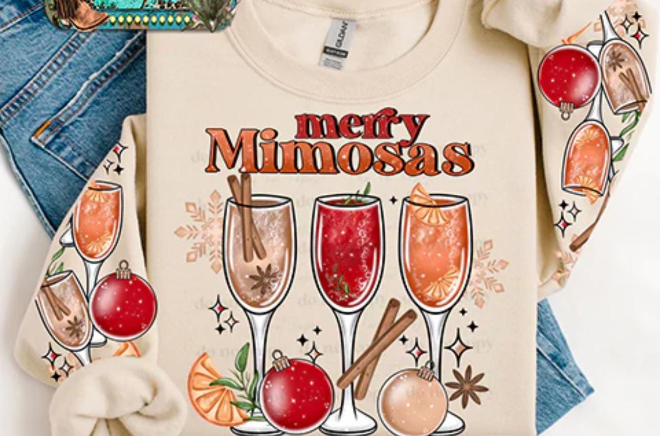 Merry Mimosas W/double sleeves