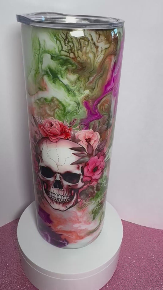 20oz double skull