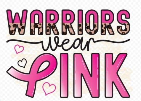 Warriors wear pink
