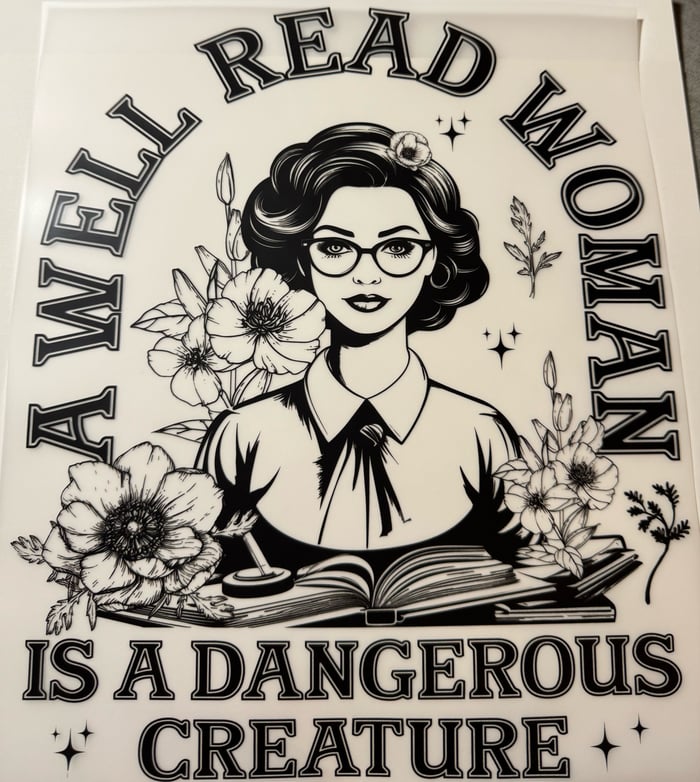 Well read woman